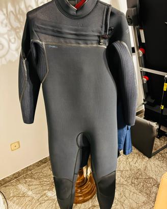Men hyperfreak fire 4/3MM+ chest zip full wets