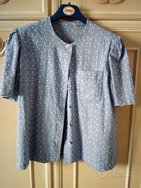 Taileur sartoriale a manica corta in cotone san ga