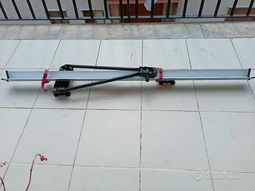 Portabici da tettuccio auto