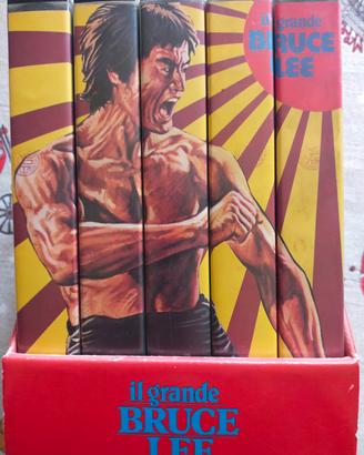 cofanetto VHS Bruce Lee 