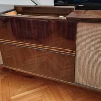 Mobile Radio-Giradischi GRUNDIG anni '50