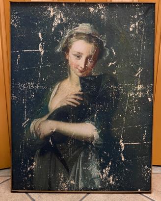 Quadro stampa su tela Blanc Mariclò