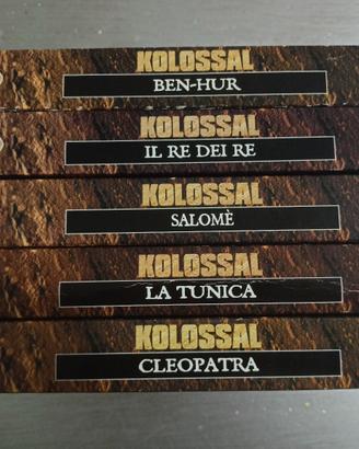 Lotto di 5 VHS "Kolossal" - Classici del cinema