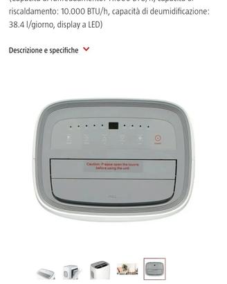 condizionatore portatile TCL 12.000 