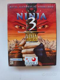Last Ninja 3 - Commodore 64 (Cassetta C64 Big Box)