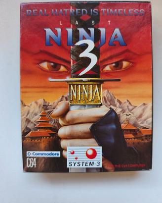 Last Ninja 3 - Commodore 64 (Cassetta C64 Big Box)