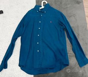 Camicia Ralph Lauren 100% lino uomo taglia M