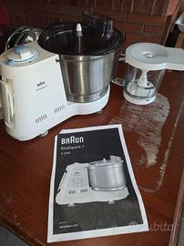 Braun Multiquick 7 K3000 robot da cucina completo 
