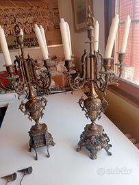 candelieri in ottone