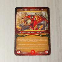 Carta Gormiti Guardiano Urlante serie Cartoon rara
