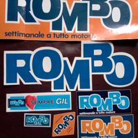 Adesivi rivista Rombo F1 auto grande dimensioni