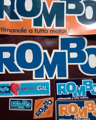 Adesivi rivista Rombo F1 auto grande dimensioni