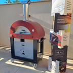 forno a legna e gas  alfa forni inox refrattario
