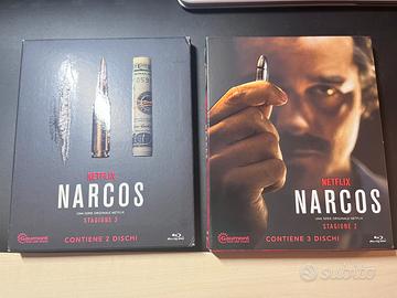 Narcos cofanetto blu ray stagioni 2 - 3