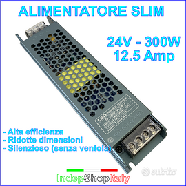 Alimentatore Trasformatore 24V 12.5A 300W