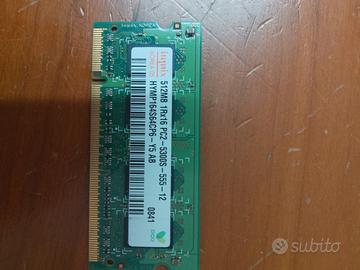 RAM pc2 DDR2 5300s 512Mb