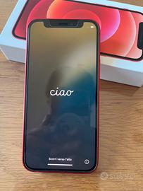 Iphone 12 mini rosso