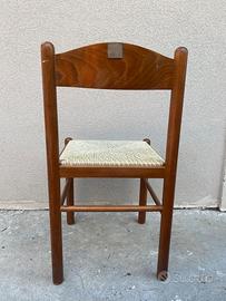 Tavolo in legno massello  allungabile + sei sedie