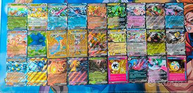 Lotto Carte Pokemon ex GOLD FULL ART
