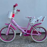 Bici bambina 3-5 anni, cerchi 16”