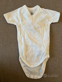 Petit Bateau, 2 Body taglia 6 mesi/67 cm