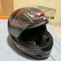 Casco HJC usato – rosso/nero