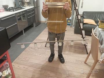 lampadario soggiorno 6 faretti