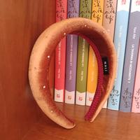 Nali passata fermacapelli cerchietto nuovo marrone