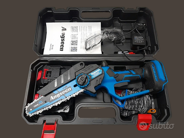 Mini Motosega a Batteria per Potatura con 1000W