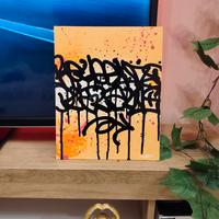 Quadro moderno 24x30 – Street Art originale