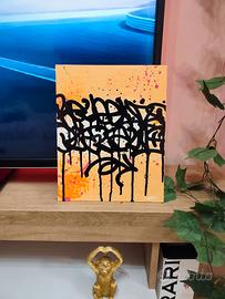 Quadro moderno 24x30 – Street Art originale