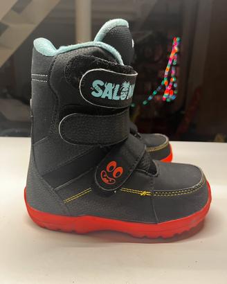 Scarponi snowboard bimbo Salomon Whipstar junior