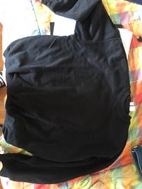Felpa nera S unisex