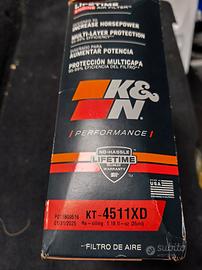 filtro aria sportivo K&N KT-4511XD  KTM husqvarna