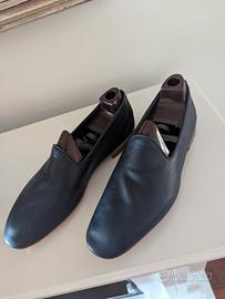 mocassini morbidi Santoni  blu taglia 43