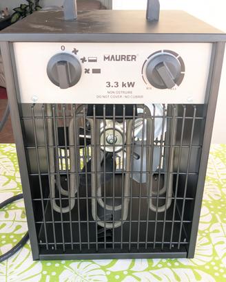 Termo ventilatore elettrico Maurer 3Kw nuovo.