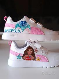 Scarpe puma personalizzate vaiana
