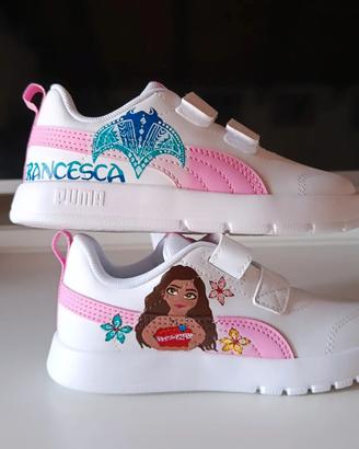 Scarpe puma personalizzate vaiana