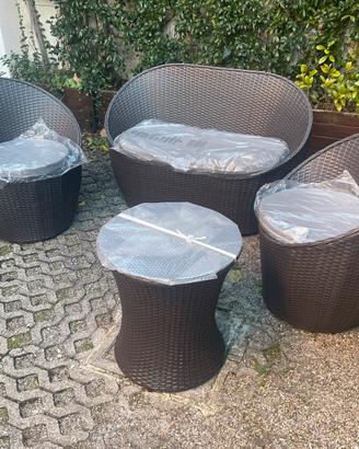 Salotto in/outdoor Favignana (4 pz) TOMASUCCI