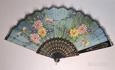 Ventaglio pieghevole in stile spagnolo