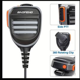 Microfono mike baofeng kenwood radioamatori radio