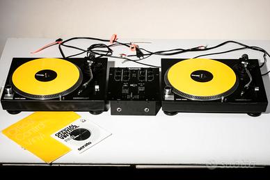 Reloop+Numark+4 vinili Serato per sistema DVS
