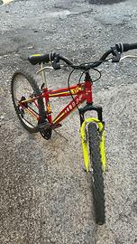 Bicicletta MTB ragazzo, ruota 24".