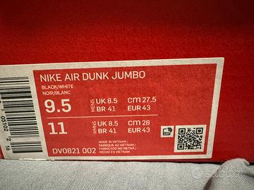 Nike air dunk jumbo