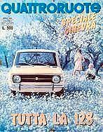 Rivista quattroruote aprile 1969