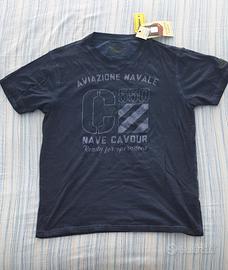 maglia marina militare blu taglia L nuova 