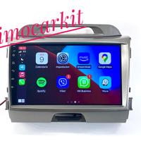Autoradio 9 pollici android 12 per kia sportage
