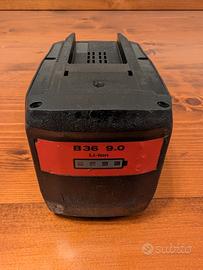 Hilti B36 9.0 Ah CPC Batteria Originale Rigenerata
