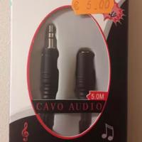 Prolunga di 5 metri per cuffie radio.