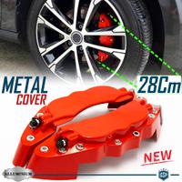 2 Cover COPRI PINZE Freni Rosse per Auto 28CM